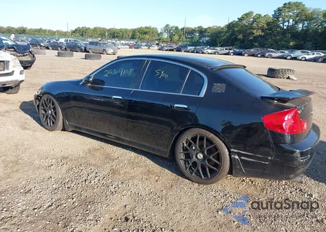 2006 Infiniti G35X z USA, uszkodzony, nr VIN JNKCV51F36M606620